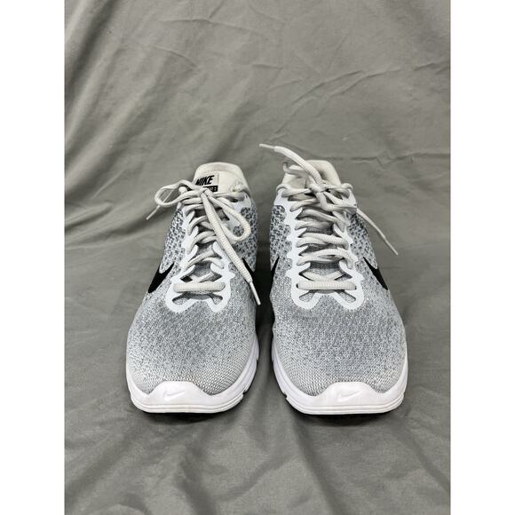 Nike Air Max Sequent 2 Athletic Shoes Womens 9.5 Gray With Black Stripe - Picture 1 of 12